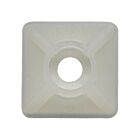 Techspan 762912B Natural Cable Tie Mounts (Pack of 500)