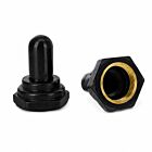 Techspan 765001B Black Toggle Switch Boot Seal (Pack of 25)