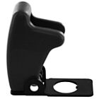 Techspan 765019B Black Flip Guard for Universal Sized Toggle Switches (Pack of 25)