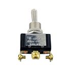 Techspan 765057B 20A Chrome Momentary Toggle Switch (Pack of 25)
