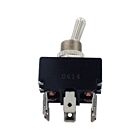 Techspan 765066B 20A Chrome Toggle Switch (Pack of 25)