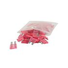 Techspan 766211C 4A Pink Standard Blade Fuses (Pack of 100)