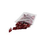 Techspan 766214C 10A Red Standard Blade Fuses (Pack of 100)