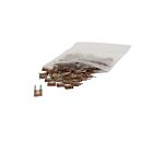 Techspan 766244C 7.5A Brown Mini Blade Fuses (Pack of 100)