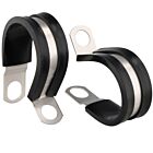 Techspan 766337C Steel Clamps (Pack of 100)