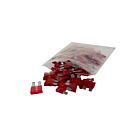 Techspan 766776C 10A Red Standard Blade Fuses (Pack of 100)