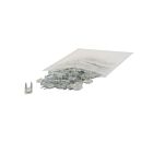 Techspan 766790C 25A Clear Mini Blade Fuse (Pack of 100)
