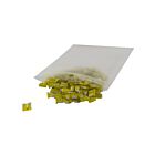 Techspan 766799C 20A Yellow Mini (Low-Profile) Blade Fuses (Pack of 100)