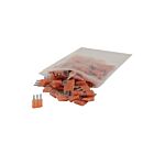 Techspan 766827C 10A Red Micro-3 Blade Fuses (Pack of 100)