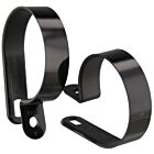 Techspan 767503C Black Nylon Cable Clamps (Pack of 100)