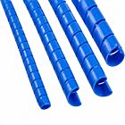 Techspan 769802BL UV Blue Heavy-Duty Spiral Wrap