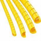 Techspan 769837YW UV Yellow Heavy-Duty Spiral Wrap