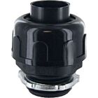 Techspan CCNY10000 Black 1" Nylon Liquid Tight Straight Connector