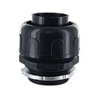 Techspan CCNY15000 Black 1-1/2" Nylon Liquid Tight Straight Connector