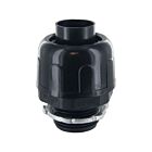 Techspan CCNY7500 Black 3/4" Nylon Liquid Tight Straight Connector