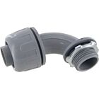 Techspan CCNY75908 Grey 3/4" Nylon Liquid Tight Connector