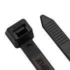 Techspan E141200C UV Black Cable Ties (Pack of 100)