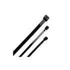 Techspan E181200L UV Black Cable Ties (Pack of 50)