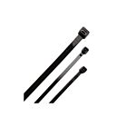 Techspan E24500C UV Black Cable Tie (Pack of 100)