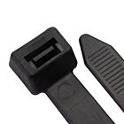Techspan E282500C UV Black Cable Tie (Pack of 100)