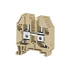 Techspan ER16PVBEIGE 85A Beige Screw Clamp Terminal