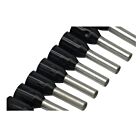Techspan FER-16-8D Black Insulated Single Ferrule (Pack of 500)