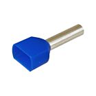 Techspan FER2-14-13B Blue Insulated Twin Ferrules (Pack of 250)
