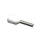 Techspan FER2-20-8D Grey Insulated Twin Ferrules (Pack of 500)