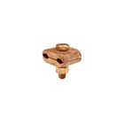 Techspan GH1 Bronze Ground Clamp Connector for Two Copper Conductors