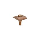 Techspan GHS3 Bronze Ground Clamp Connector for Two Copper Conductors