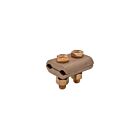 Techspan GJ6 Bronze Ground Clamp Connector for Two Copper Conductors