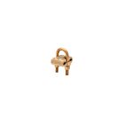 Techspan GT43 Bronze Ground Clamp Connector for Two Conductors