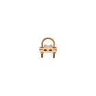 Techspan GU28 Bronze Ground Clamp Connector for One Or Two Conductors