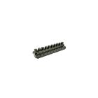 Techspan IPBBMNA75010D Aluminum Pre-Insulated Mountable Power Bar