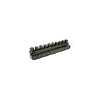 Techspan IPBBMNA75010S Aluminum Pre-Insulated Mountable Power Bar