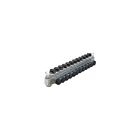 Techspan IPBMNA75012S Aluminum Pre-Insulated Mountable Power Bar