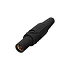 Techspan KL-150LFBK 150A Black Set Screw Female Connector