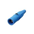 Techspan KL-150LMB 150A Blue Set Screw Male Plug