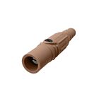 Techspan KL-150LMBN 150A Brown Set Screw Male Plug