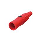 Techspan KL-150LMR 150A Red Set Screw Male Plug