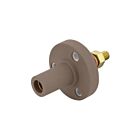 Techspan KL-150SFBN 150A Brown Set Screw Female Receptacle
