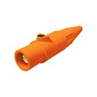 Techspan KL-400LMO 400A Orange Set Screw Male Plug