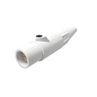 Techspan KL-400LMW 400A White Set Screw Male Plug