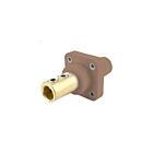 Techspan KL-400SSFBN 400A Brown Set Screw Female Receptacle