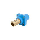 Techspan KL-400SSMB 400A Blue Set Screw Male Receptacle