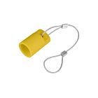 Techspan KL-40FPCY 400A Yellow Female Protective Cap