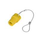 Techspan KL-40MPCY 400A Yellow Male Protective Cap
