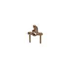 Techspan KPL1DB Bronze Standard Ground Clamp for Burial