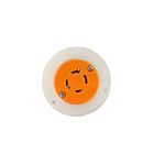 Techspan L14-20FO 20A Orange Twisting Flanged Outlet