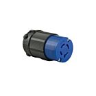 Techspan L15-20C 20A Blue Twisting Female Connector